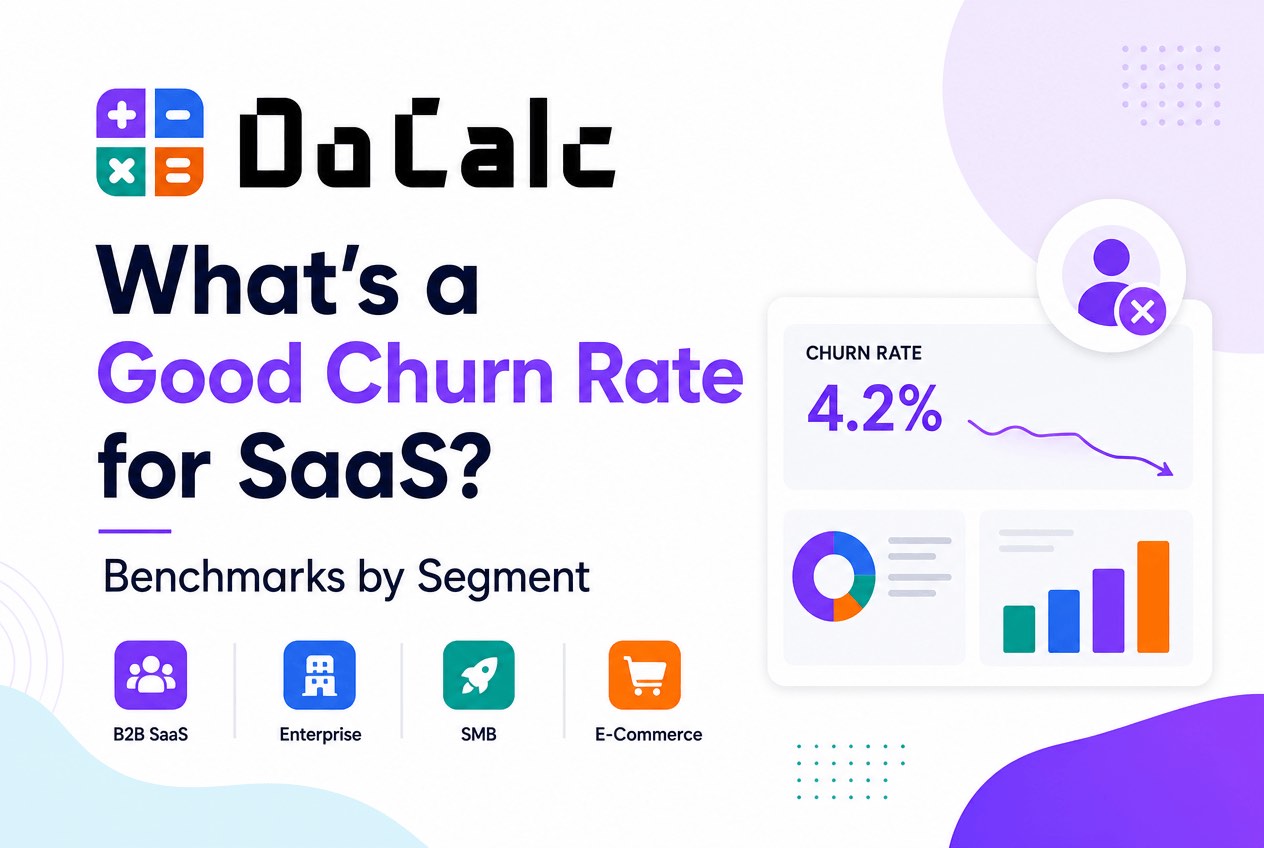 Good churn rate for SaaS benchmarks