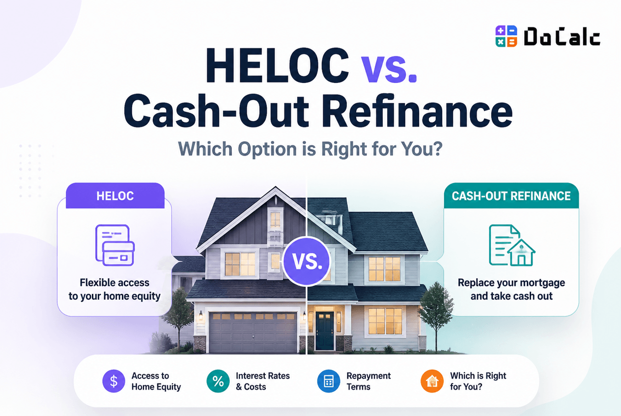 HELOC versus cash-out refinance