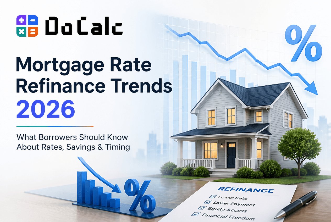 2026 mortgage rate and refinance trend data
