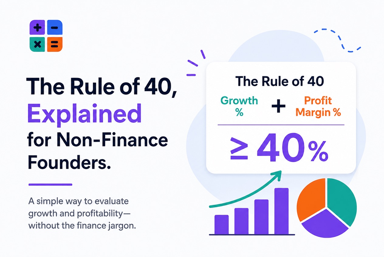 Rule of 40 explained for founders
