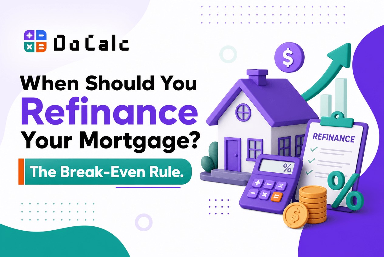 When to refinance your mortgage